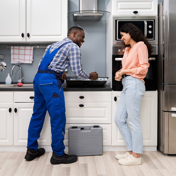 can you provide an estimate for cooktop repair before beginning any work in Tilly